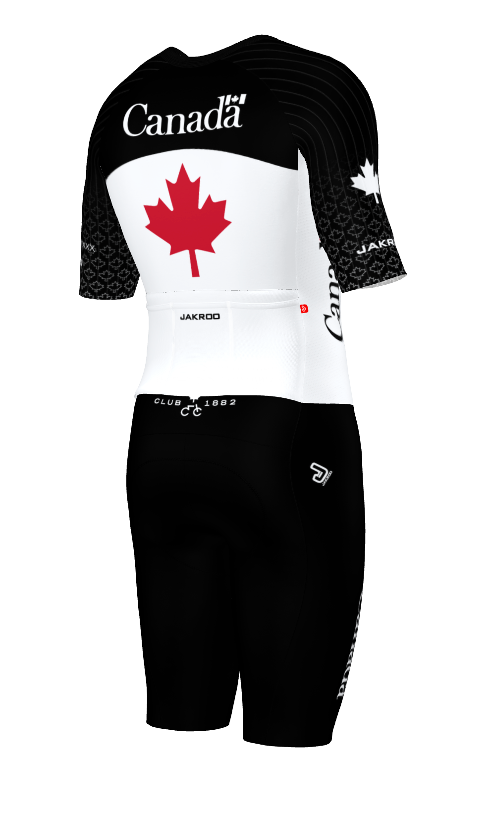 Cycling Canada Community Short Sleeve Skinsuit
