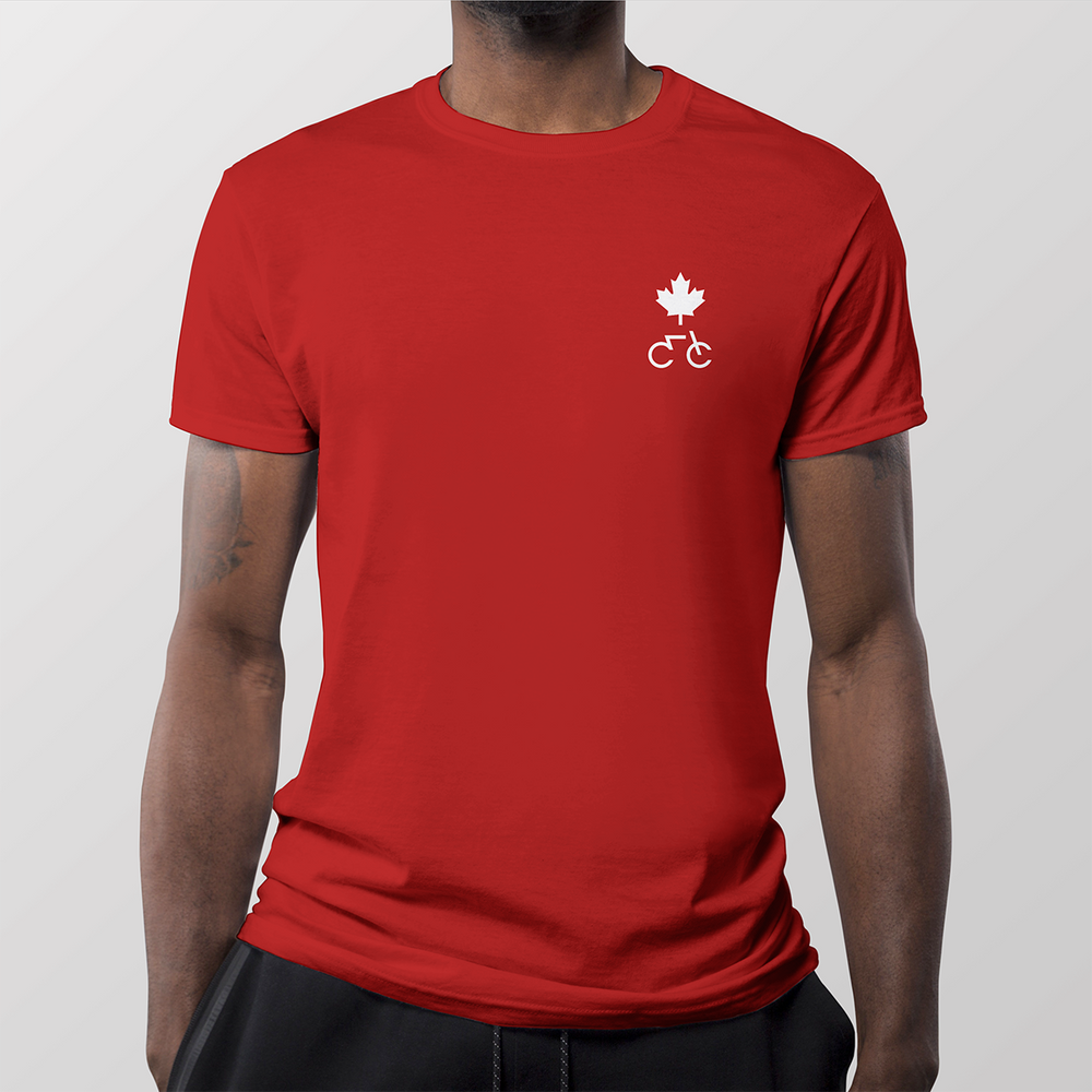 Red Cycling Canada T-Shirt